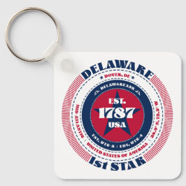 Delaware State Sleutelhanger