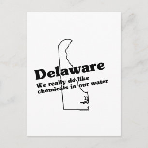 Delaware State Slogan Briefkaart