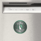 "Delaware Steel" magneten (groen) (Insitu (Vaatwasser))
