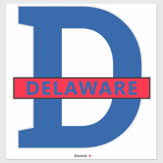 Delaware Sticker (Vel)