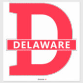 Delaware Sticker (Vel)