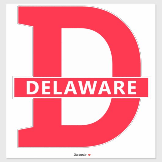 Delaware Sticker (Vel)