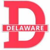 Delaware Sticker (Voorkant)
