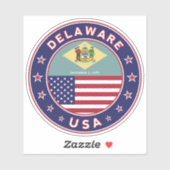 Delaware Sticker (Vel)