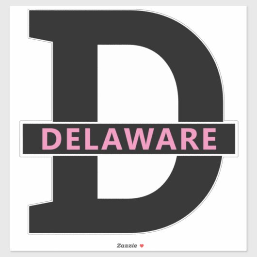 Delaware Sticker (Vel)