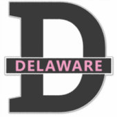 Delaware Sticker (Voorkant)