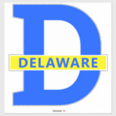 Delaware Sticker (Vel)