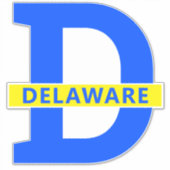 Delaware Sticker (Voorkant)