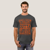 Delaware Straight uit Delaware Vintage grappig T-shirt (Voorkant volledig)