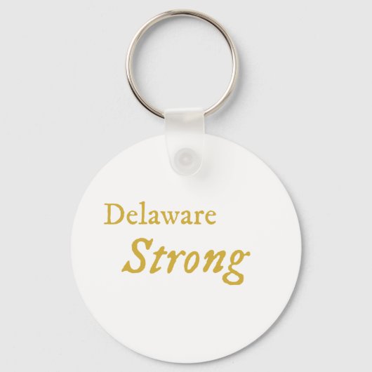 Delaware Strong Sleutelhanger (Voorkant)