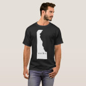 Delaware sucks t-shirt (Voorkant volledig)