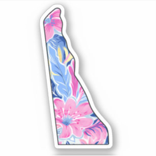Delaware - Summer Sticker - Lilly Inspired