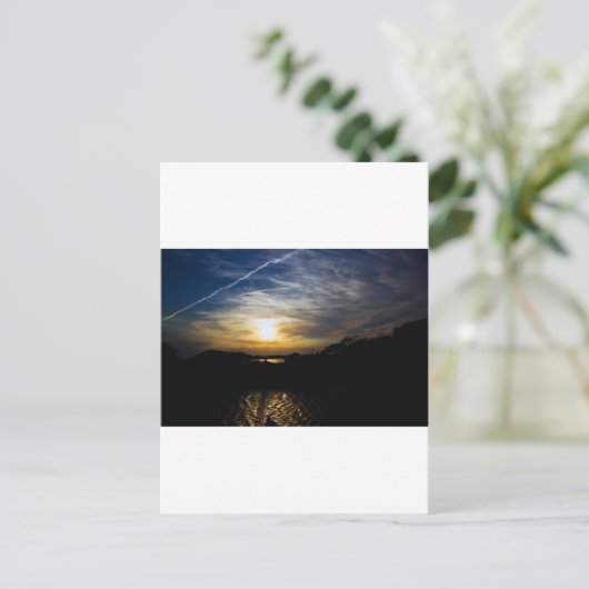 Delaware Sunset Briefkaart (Staand voorkant)