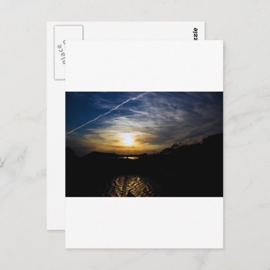 Delaware Sunset Briefkaart (Voorkant / Achterkant)