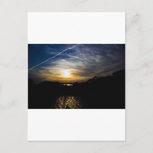 Delaware Sunset Briefkaart (Voorkant)