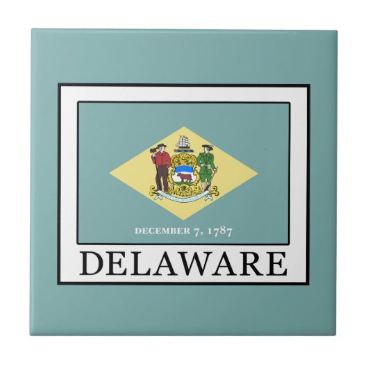 Delaware Tegeltje (Voorkant)