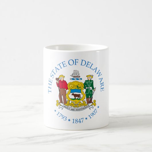 Delaware-teken Koffiemok (Center)