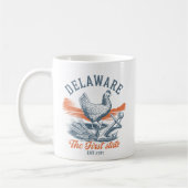 Delaware The First State Souvenir Koffiemok (Links)