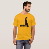 Delaware Thuis Weg Van Staat T-Shirt Tees (Voorkant volledig)