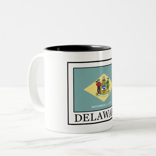Delaware Tweekleurige Koffiemok (Voorkant links)