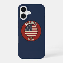 Delaware United States of America iPhone 16 Hoesje