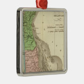 Delaware US Metalen Ornament (Rechts)