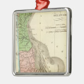 Delaware US Metalen Ornament (Links)