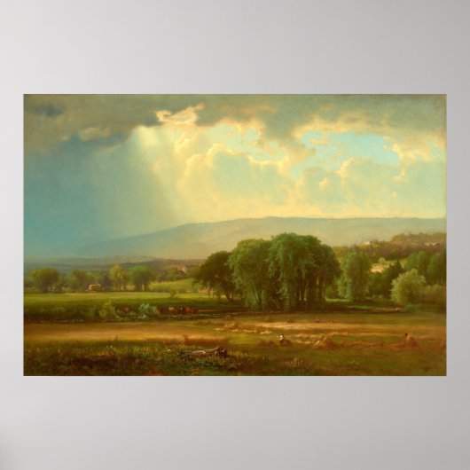 Delaware Valley - George Inness Fine Art Poster (Voorkant)
