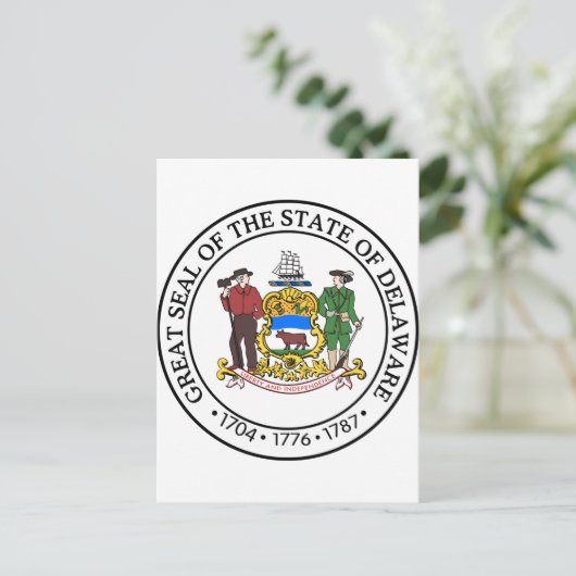 Delaware, Verenigde Staten Briefkaart (Staand voorkant)