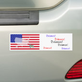 Delaware, Verenigde Staten Bumpersticker (Op auto)