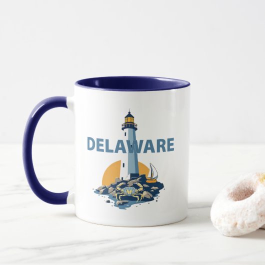 Delaware, Verenigde Staten Mok (Met donut)