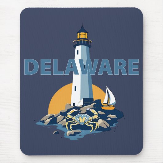 Delaware, Verenigde Staten Muismat (Voorkant)