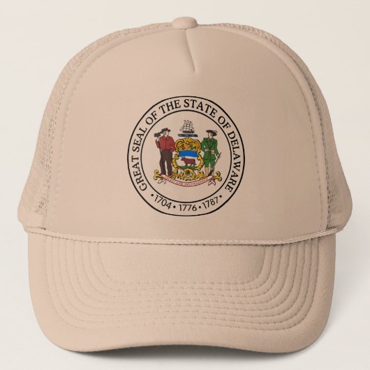 Delaware, Verenigde Staten Trucker Pet (Voorkant)