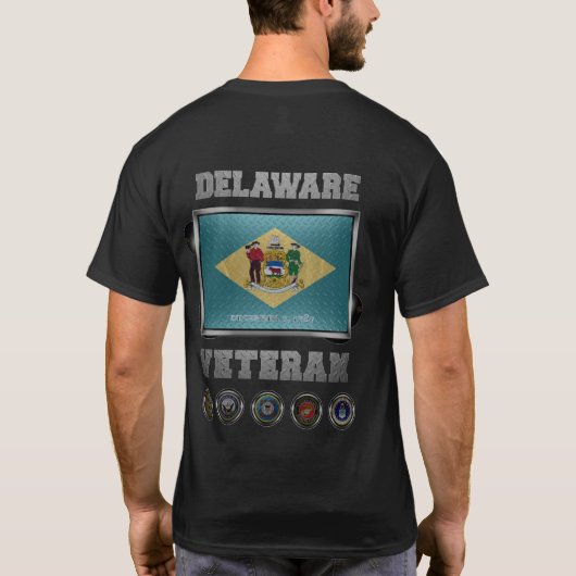 Delaware Veteran Tshirt (Achterkant)
