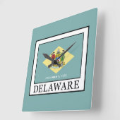 Delaware Vierkante Klok (Hoek)