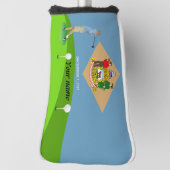 delaware vlag golfheadcover (Draai 90)