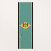 Delaware vlag yogamat (Achterkant)