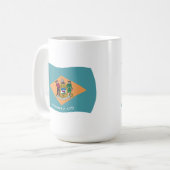 Delaware Vlagmok Koffiemok (Voorkant links)