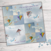Delaware Vliegen Kites Inspirerende Puzzel 