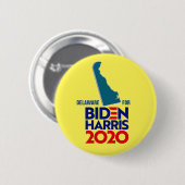 Delaware voor Biden Harris 2020 Ronde Button 5,7 Cm (Voorkant /achterkant)