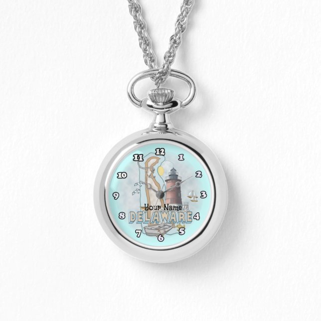 Delaware Vuurtoren horloge (Voorkant)