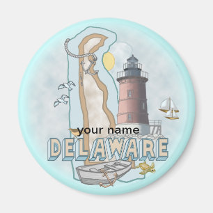 Delaware Vuurtoren magneet