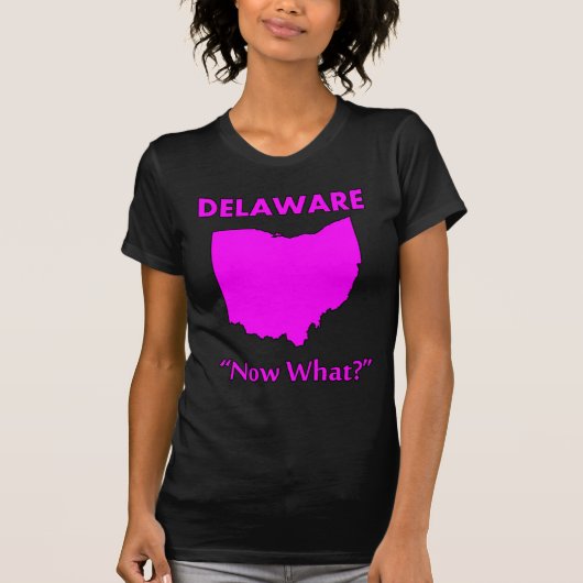 Delaware - Wat nu? T-shirt (Voorkant)