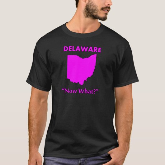 Delaware - Wat nu? T-shirt (Voorkant)