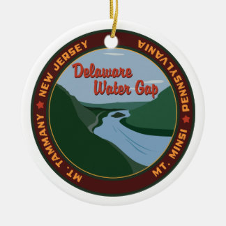 Delaware Water Gap Keramisch Ornament