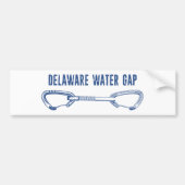 Delaware Water Gap Klimmen Quickdraw Bumpersticker (Voorkant)