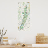 Delaware Water Gap Nationaal Herstelgebied Poster (Keuken)