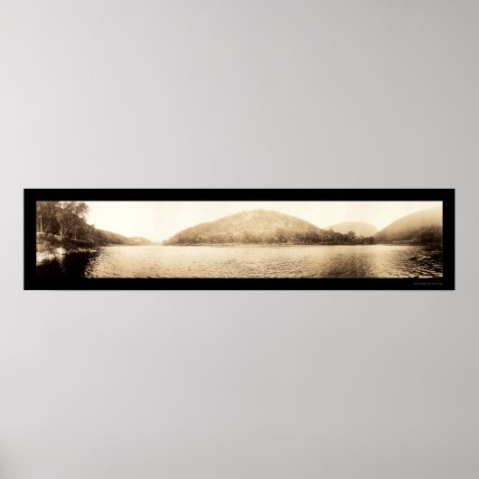 Delaware Water Gap PA Foto 1911 Poster (Voorkant)