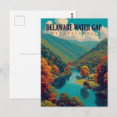 Delaware Water Gap Vintage Travel Briefkaart (Voorkant / Achterkant)