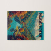 Delaware Water Gap Vintage Travel Legpuzzel (Horizontaal)